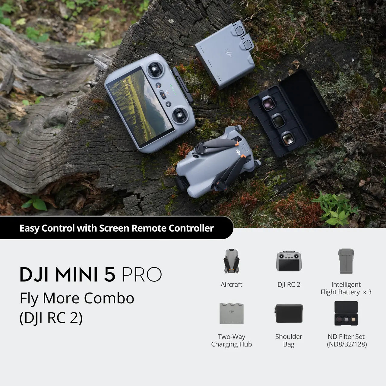 DJI MIni 5 Pro Fly More Combo (RC 2)