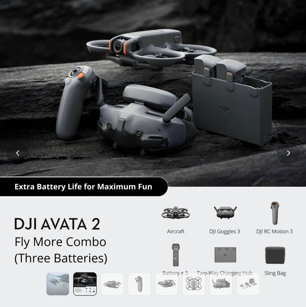 DJI Avata 2 Fly More Combo